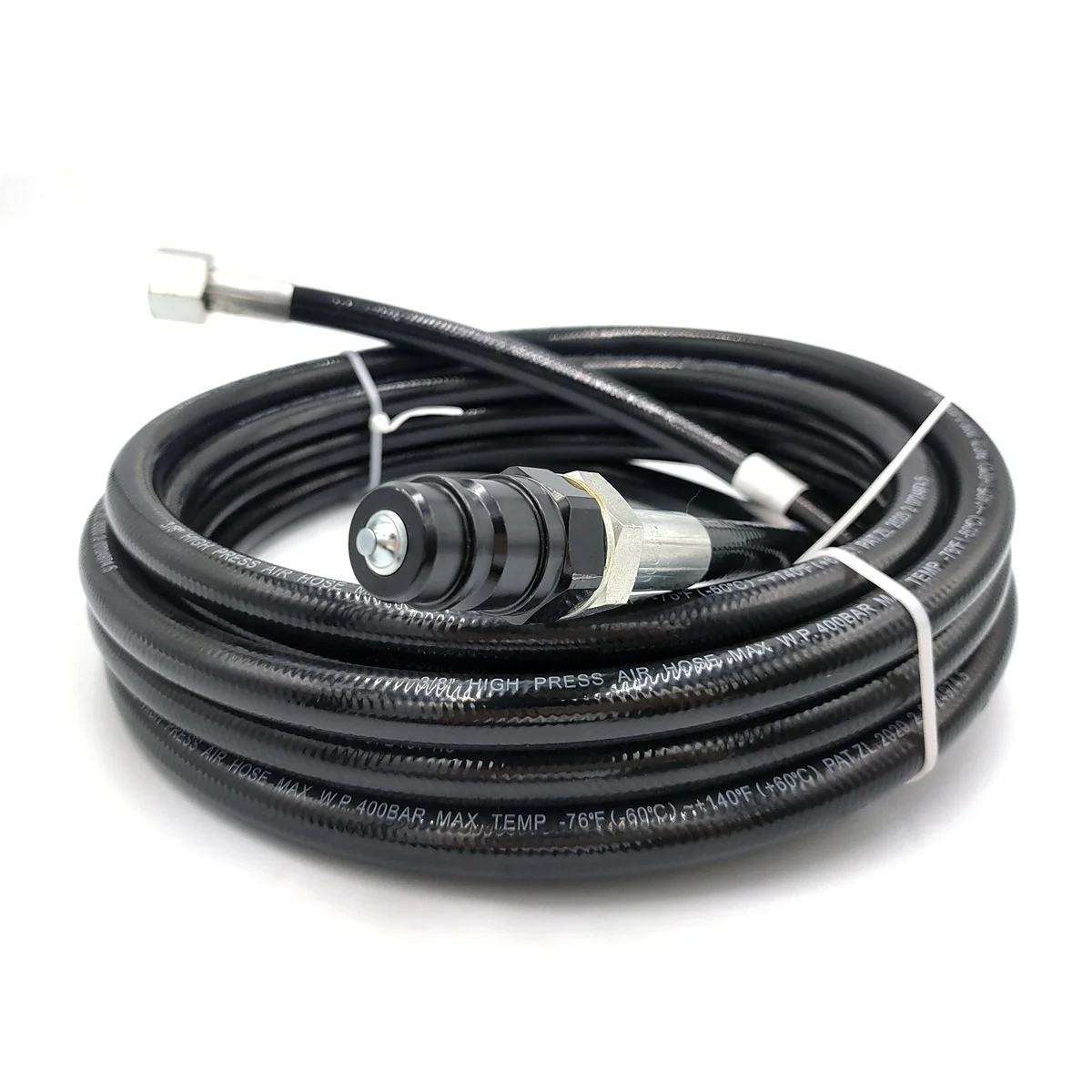 Duration Capability 400Bar High-pressure CO2 Air Hose Length Customizable Extension Gas Tube for Stage Special Effect Co2 Jet