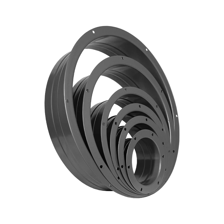 Straight Flange Hvac Home Metal Dryer Vent Cover Air Diffuser Vent Air Outlet Metal Flange