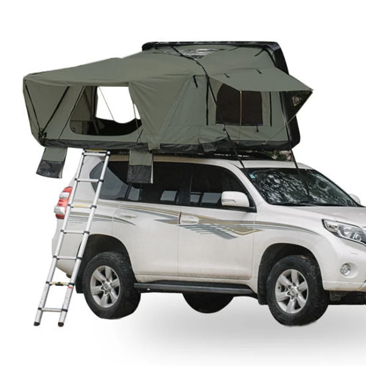 Eaynon Automatic Hard Shell Rooftop Tent for SUV Car Truck Roof Waterproof Overland Roof Top Camping Tents