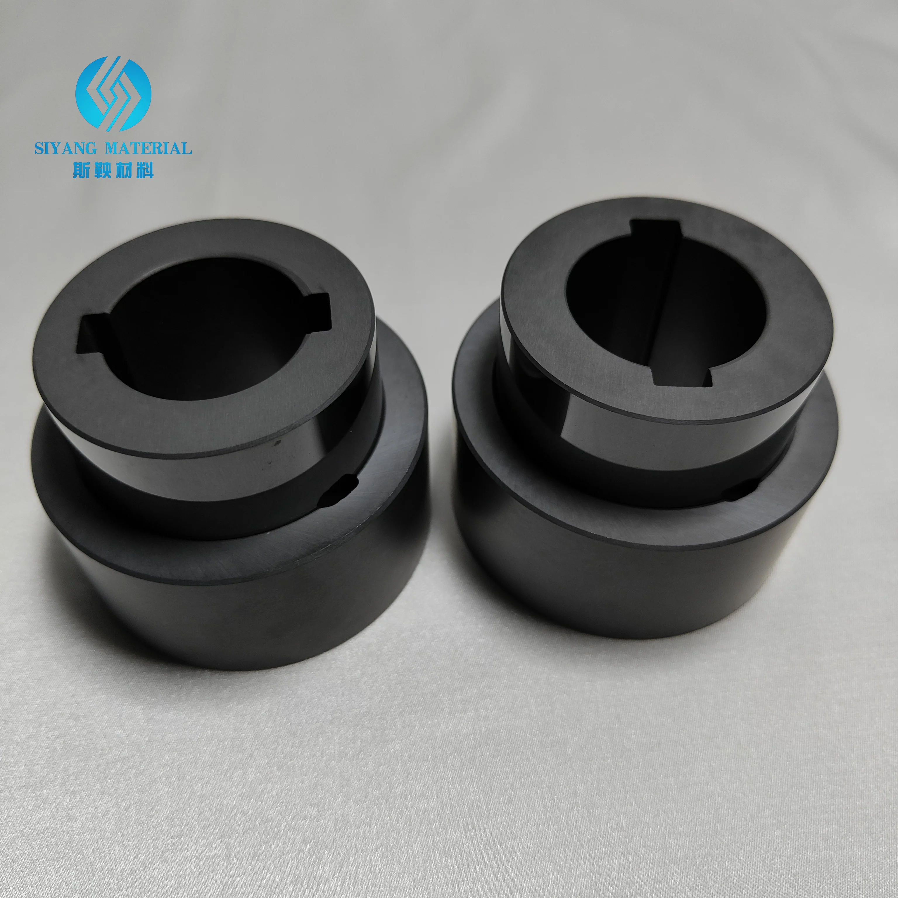 Настраиваемая втулка вала из карбида кремния с высокой твердостью, высокой износостойкостью и термостойкостью, трубка sic