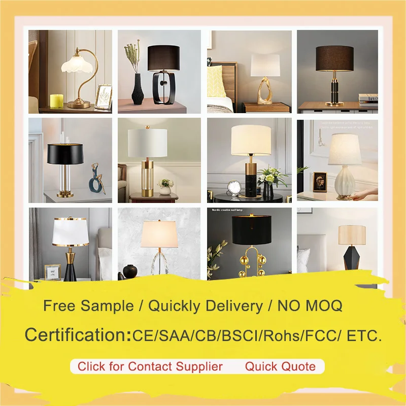 American Modern Art Design Crystal Glass Table Lamp Celeste Desk Light For Restaurant