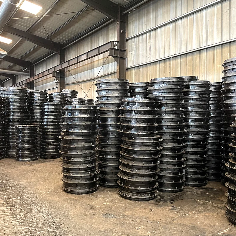 Square and Round Ductile Cast Iron Manhole Cover Ductile iron manhole cover Iron Manhole Sewer Cover