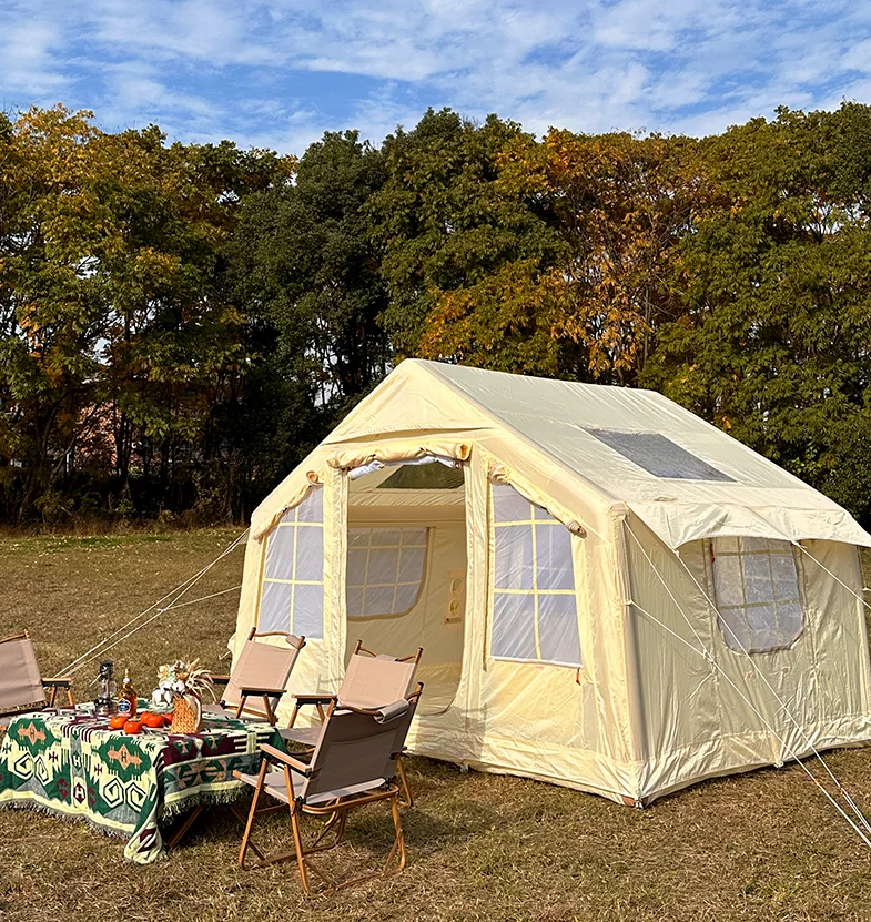 Outdoor Waterproof Factory Professional Customization Air Inflation Large Size Automatic Pvc Tube Inflatable Tent