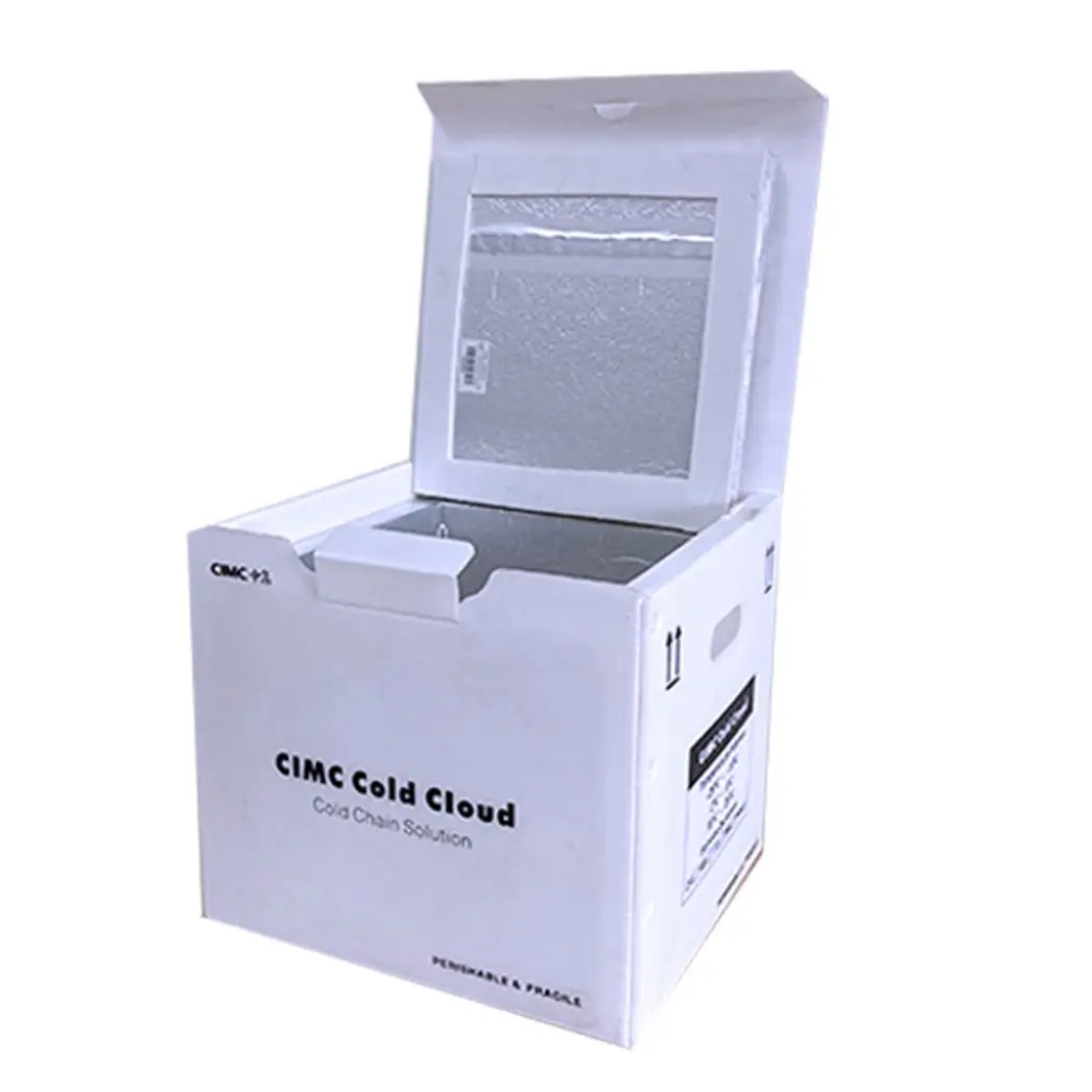 Vacuum insulated portable medical cooler box for cold chain transportation vaccine carrier box