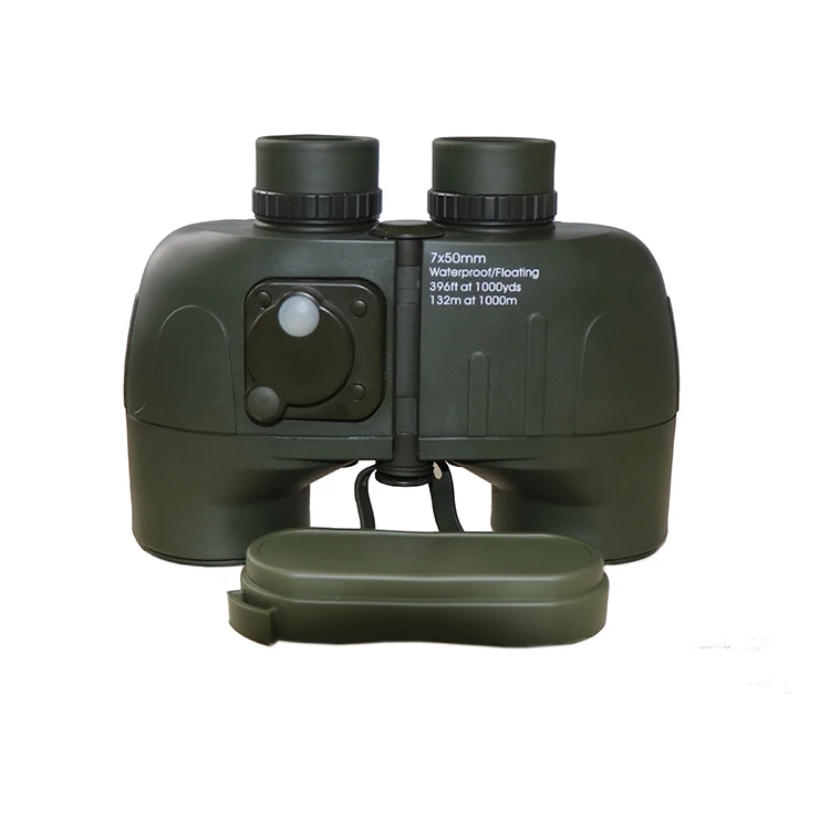 Army Green Night Vision Range Finder Waterproof Telescope Binoculars 7x50
