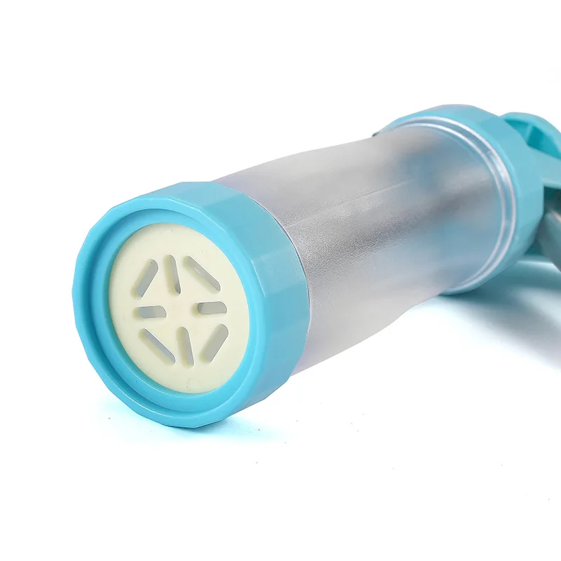 Colorful simple baking tools manual mounting patterns press gun cookie molds biscuit mould