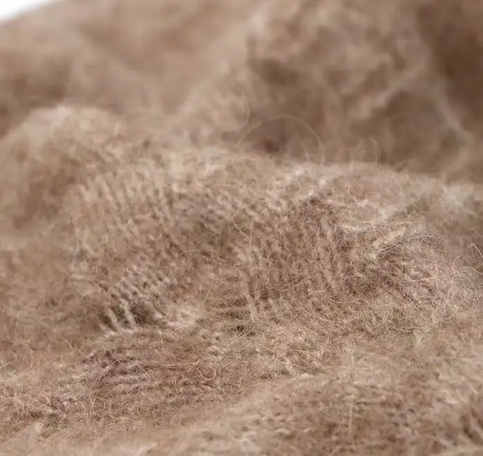 Soft Weaving Elastic 1/13NM 32% Baby Alpaca 32% mercerized wool 30% nylon 6% spandex  Blended Alpaca Yarn Knitting