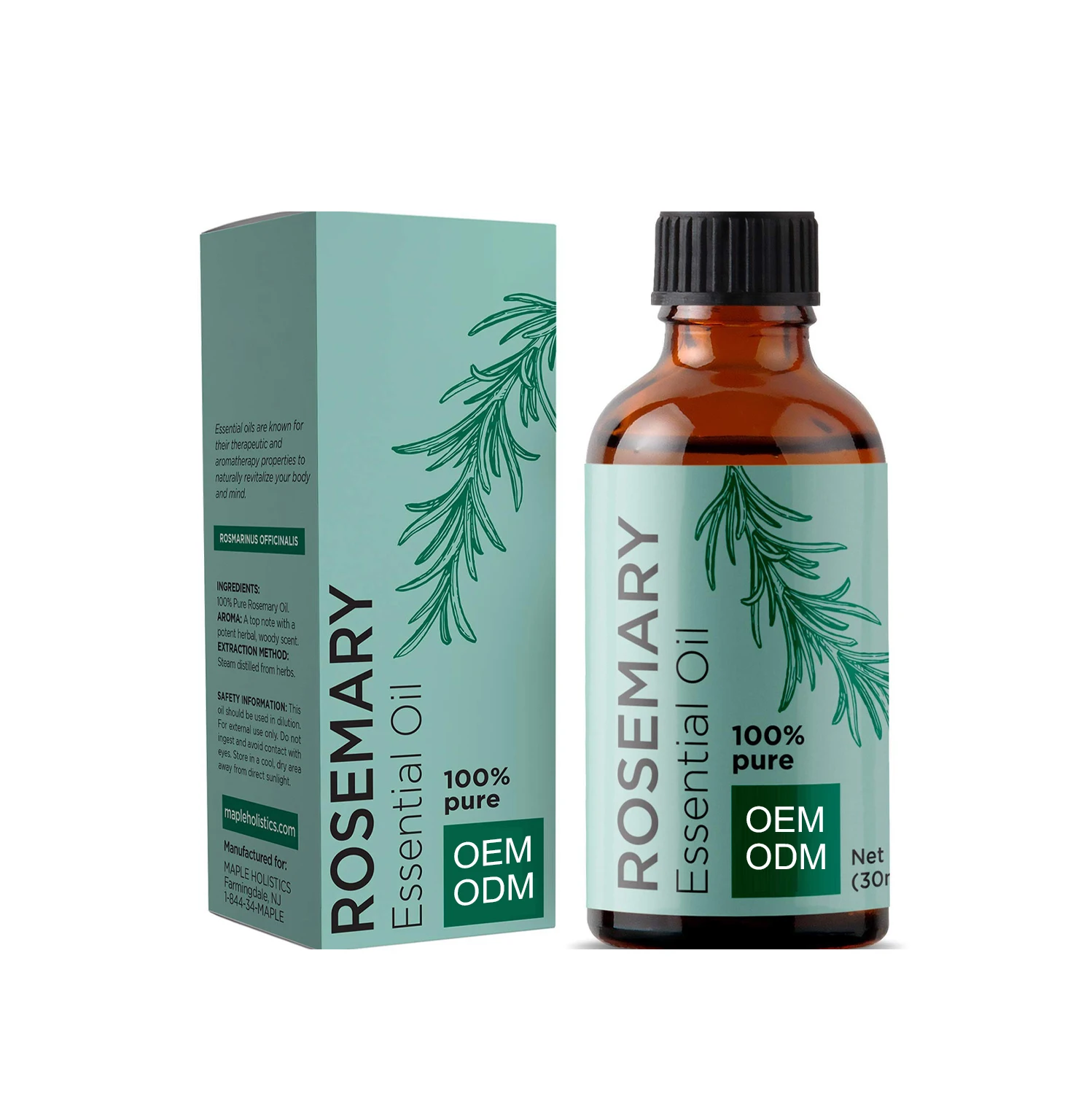 QQLR Wholesale Private Label Manufacturer Supply Organic Rosemary Essential Oil 100% Pure Essential Oil