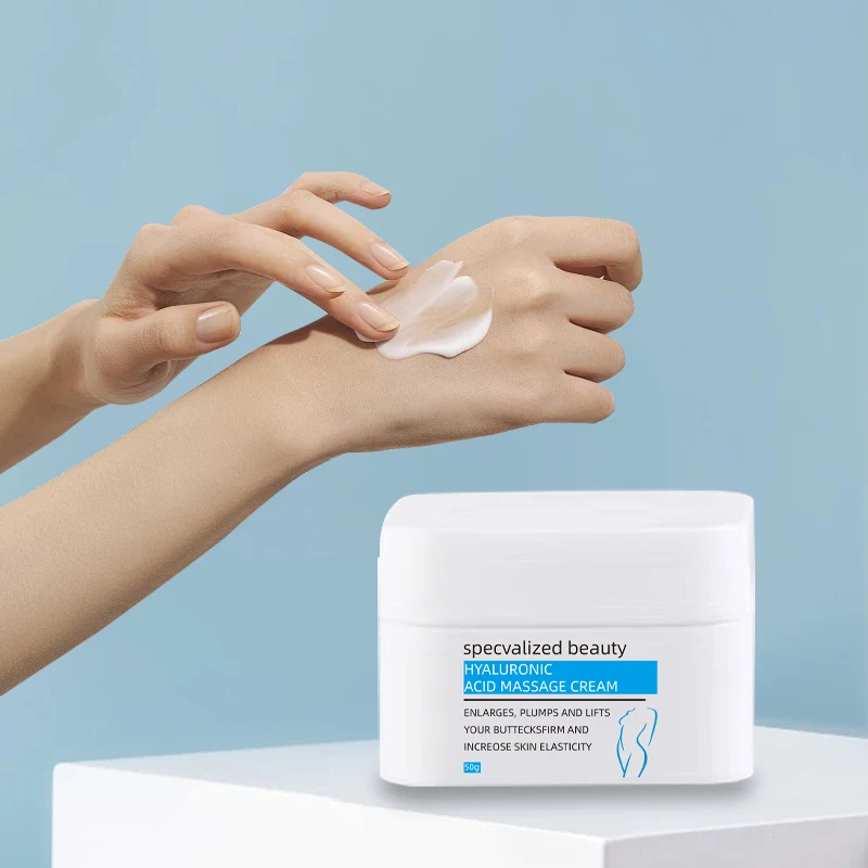 Own brand can be customized easily. Special for beauty salons.100% pure natural enhanced big butt lift hip firming massage cream