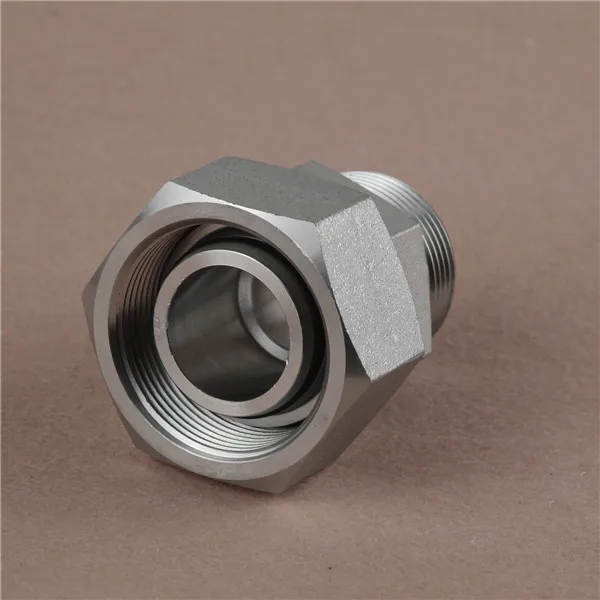 Metric Male & Female 60cone Seat Hex Blank Hydraulic Adapter 2D standard production