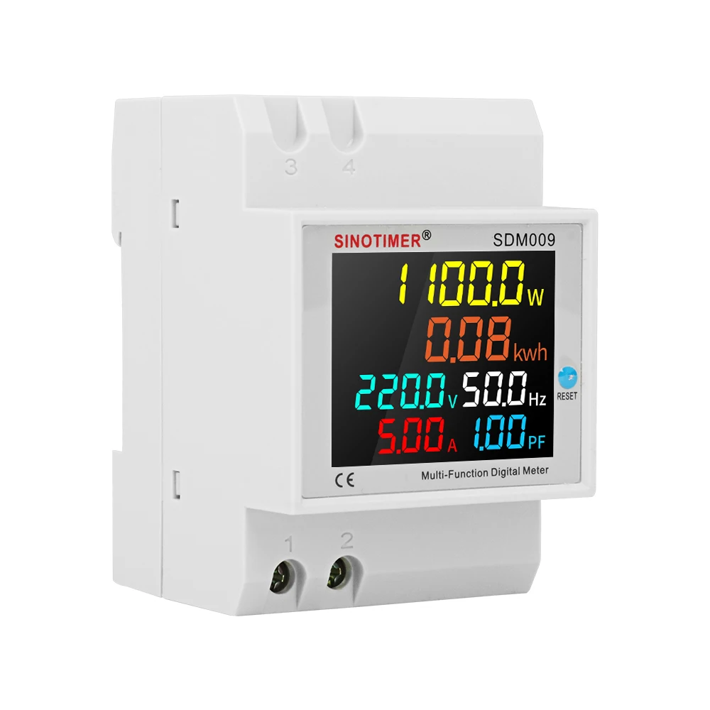 New Design 3P Multifunctional Digital KWH meter with backlight and reset funtion, electric energy meter, Power Meter