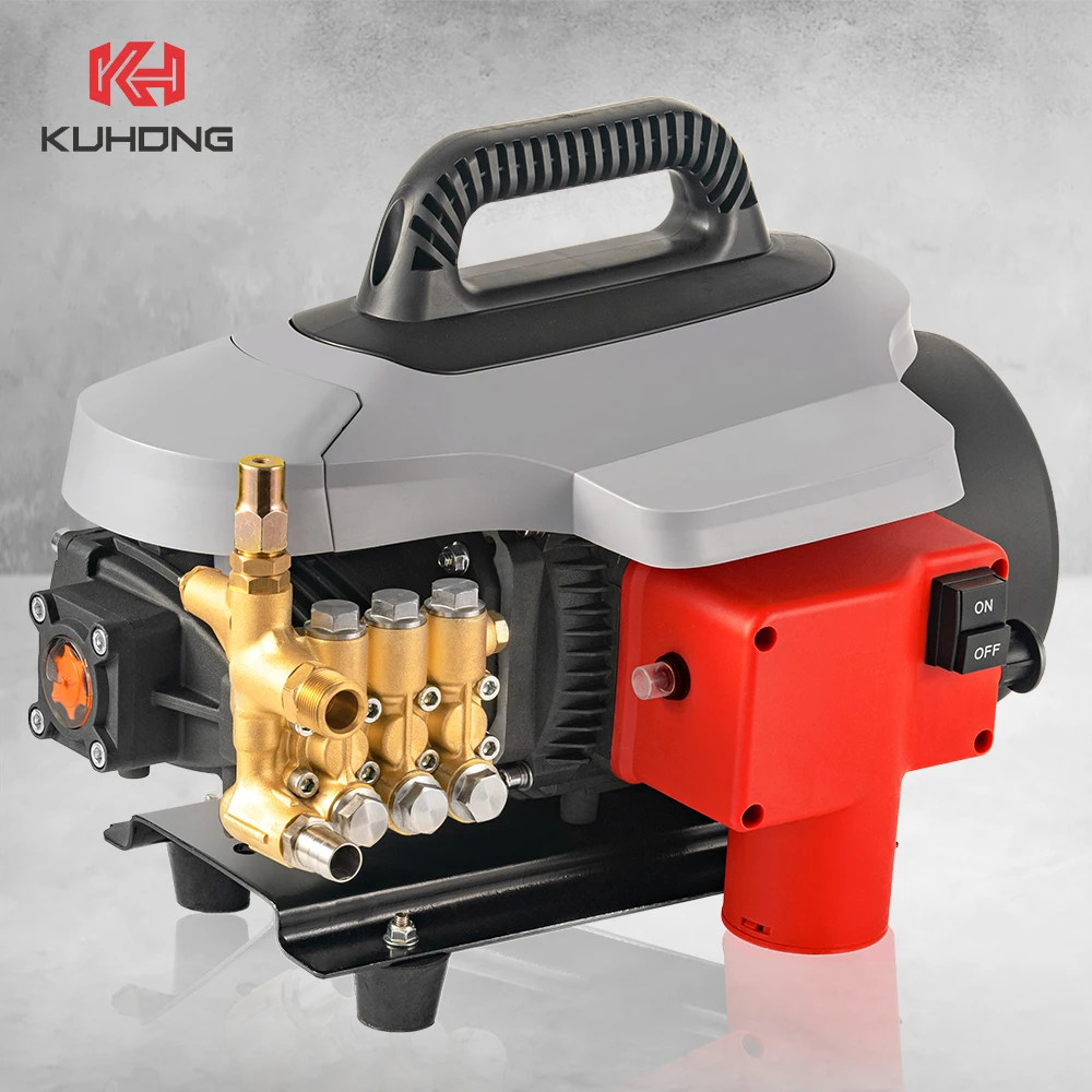 Kuhong Motor Water Commercia Driveway Jet Cleaner Electric Pressure Washer Power With Hose