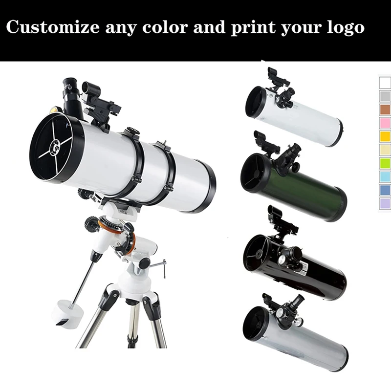 LUXUN Telescope astronomical 130EQ Professional Astronomical Reflector Telescope German Technology Scope  Aperture 650mm