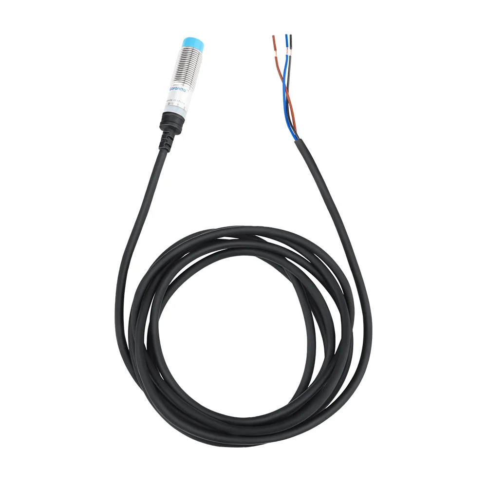 Garantta 2m Cable 12mm Metal Cylindrical  NPN PNP Inductive Proximity Sensor M12