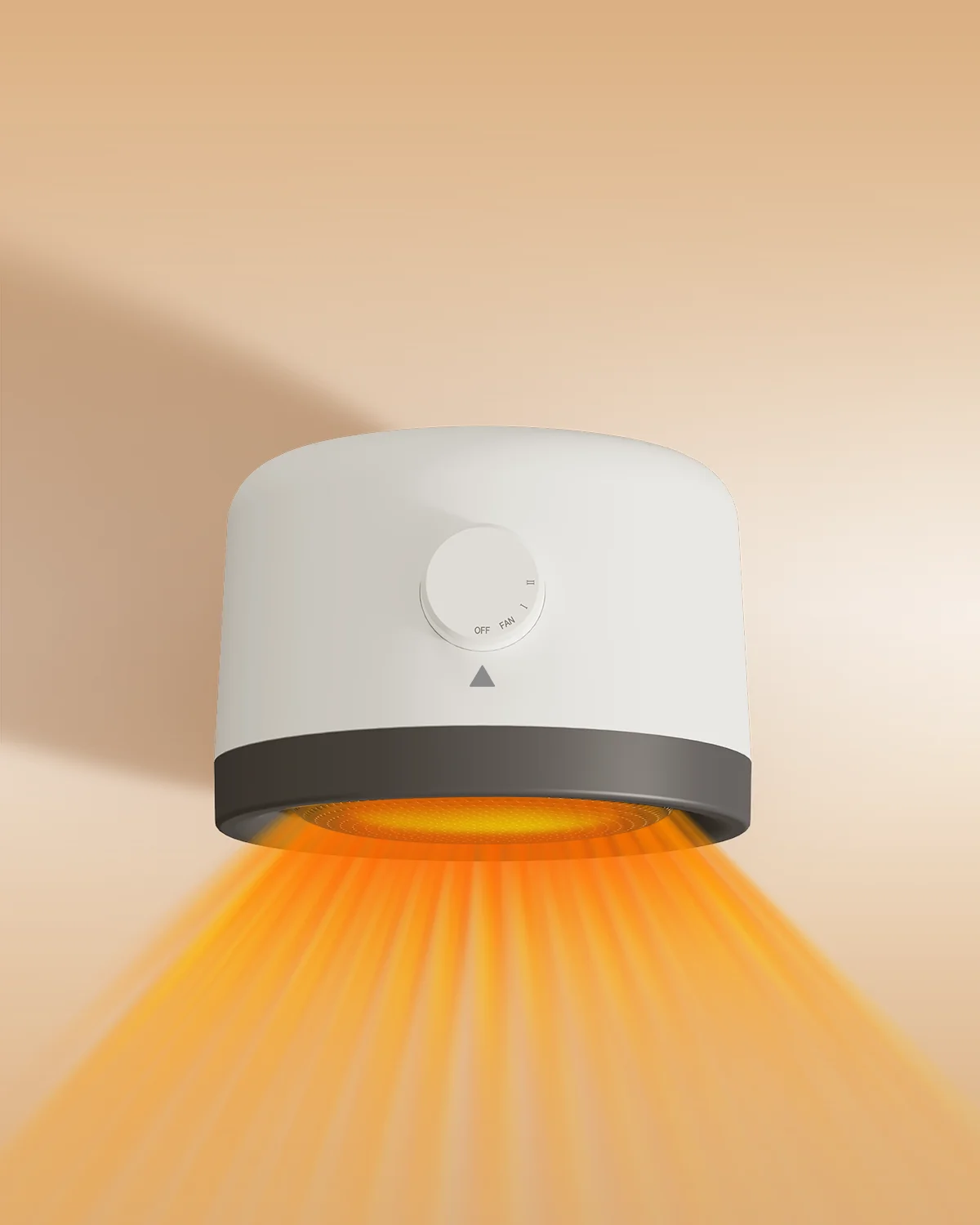 2023 Hot Selling 1000W Portable Mini USB Bladeless Office Household PTC Ceramic Electric Fan Heater