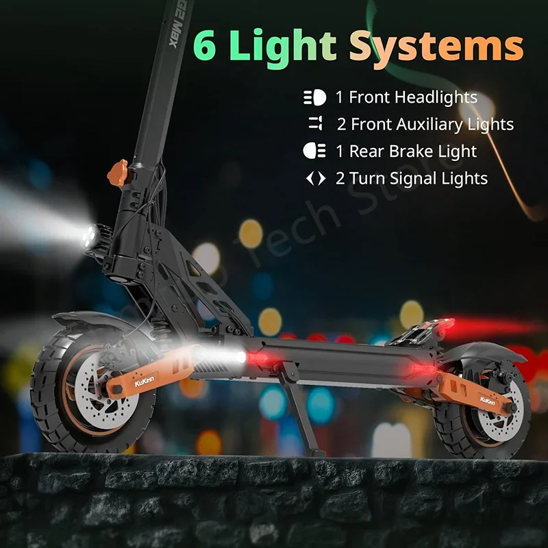 EU Stock Original KuKirin G2 Max Electric Scooter 1000W Motor 48V 20Ah Battery 55KM/H Max Speed 80Km Mileage Folding Kickscooter