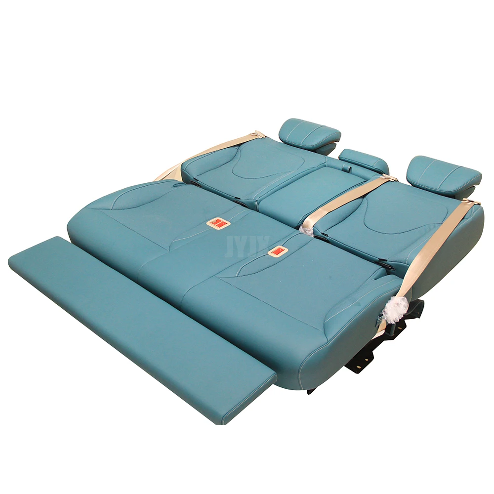 JYJX056 Upgrade Turquoise Interior Car Seat Bed for Luxury Van V Class Vito w447