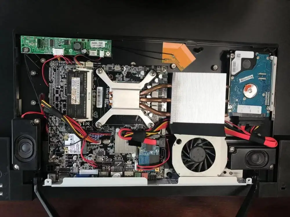 
Barebone AIO Desktop 23.8inch Support I3 I5 I7 Ul-tra Thin All In One PC with Motherboard H310C 