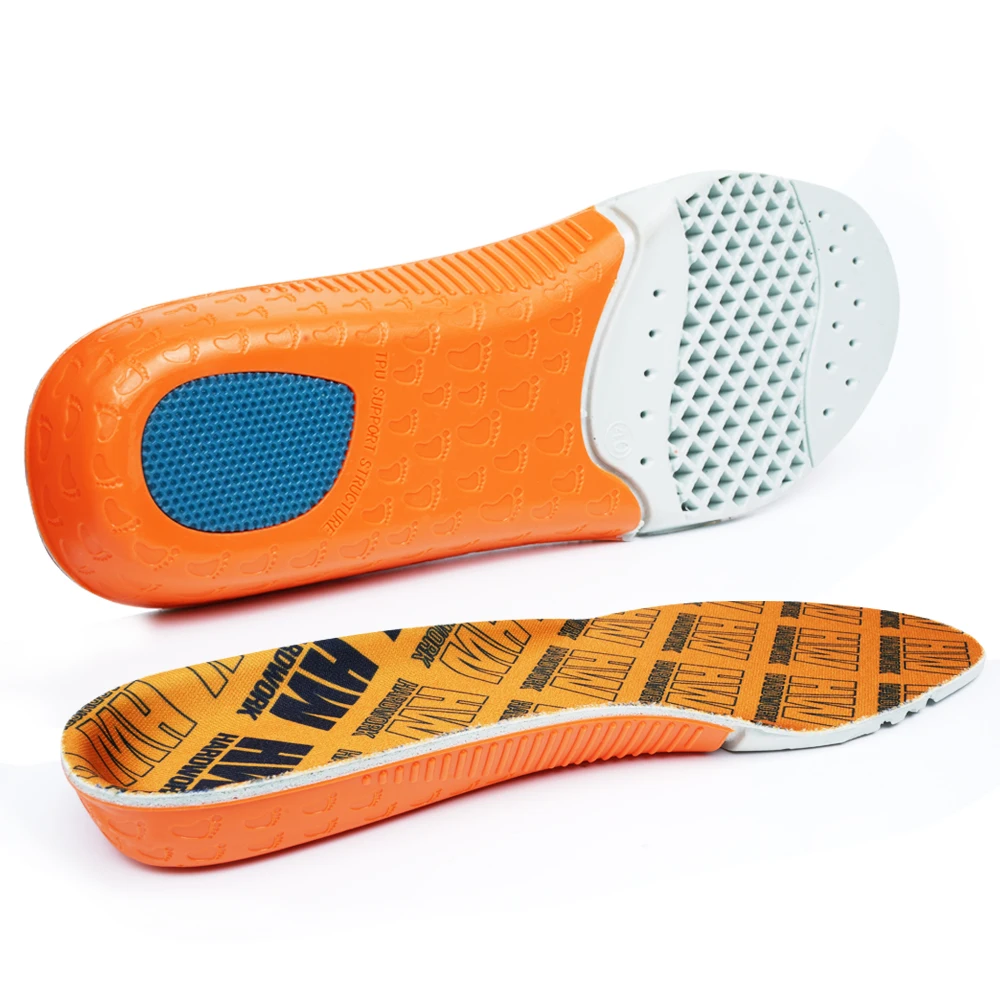 S-King Sports Soles for Men and Women Shock Absorption Cushioning Sports Comfort Inserts Breathable Running Insoles