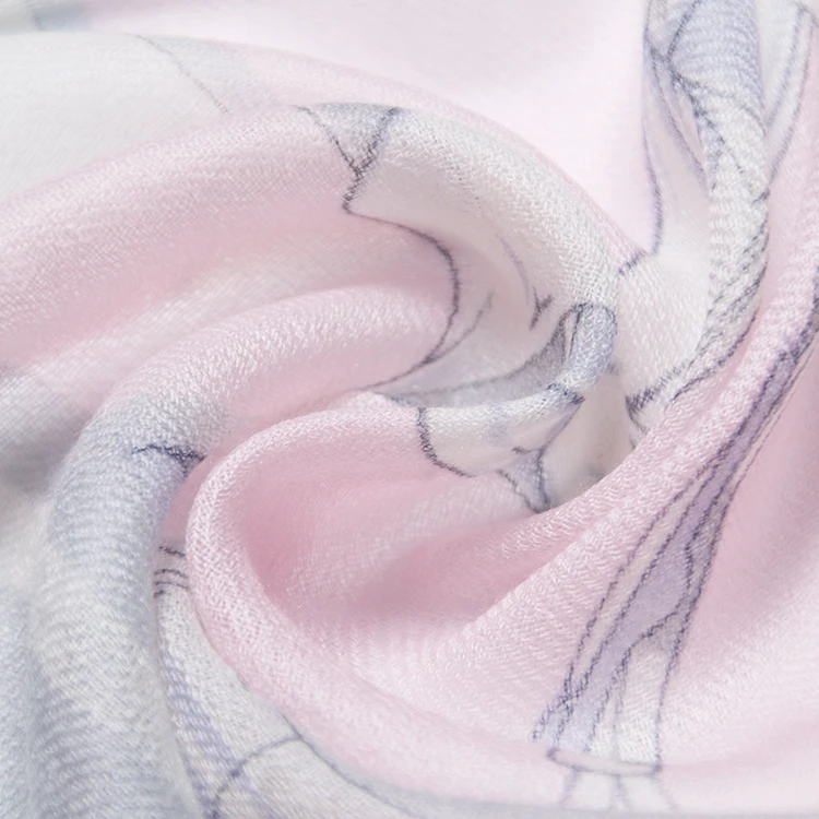 
Manufacturer Supply neck cooling ribbon scarf pashmina scarves in bulk 