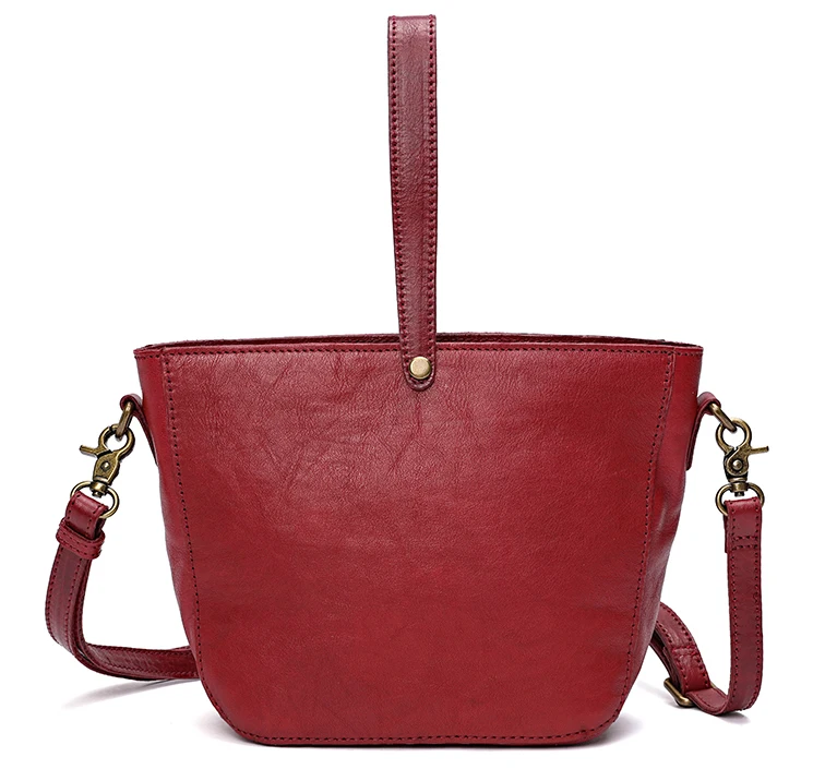 Factory Supplier Shoulder Hand Bag Lady Genuine Leather Handbag For Women