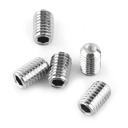 Din916 M3 M4 M5 M6 screw stainless steel hex socket grub set screw
