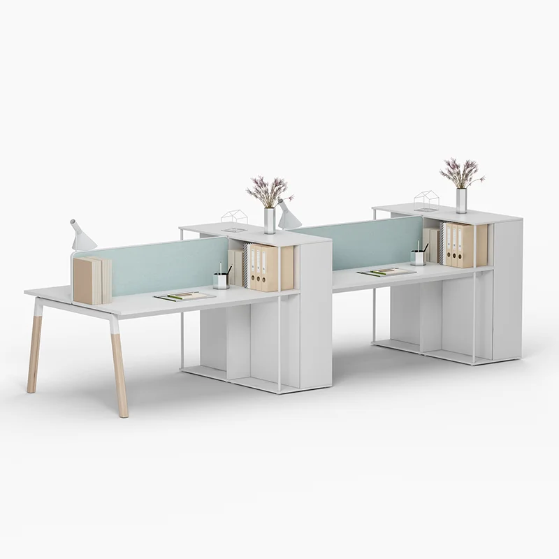 Manufacturers Cubicle modern design 4 seater office desk call center office partition workstation