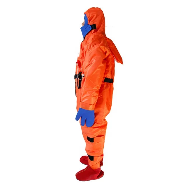 Thermal insulating suit rescue coverall suit life jackets with EC/SOLAS approved