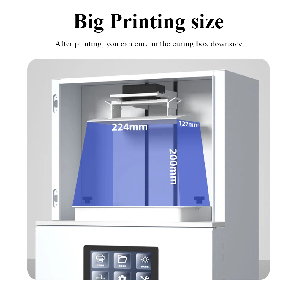 New Dental Jewelry Large Metal 3D Resin Printer Machine Price For Creality Wall Scanner