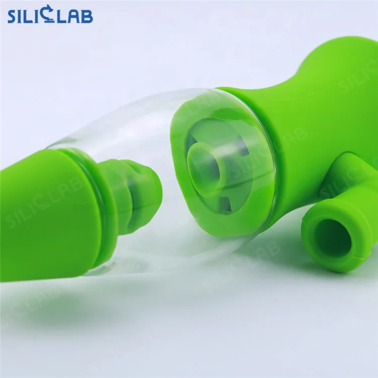 Силиконовые трубки Dabbings для курения, аксессуары для марихуаны, силиконовые трубки для курения воды, стеклянная чаша для табака