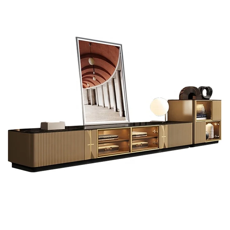 Tv Stand American Style Wholesale Modern Television Wall Furniture high end TV Stand Wood TV