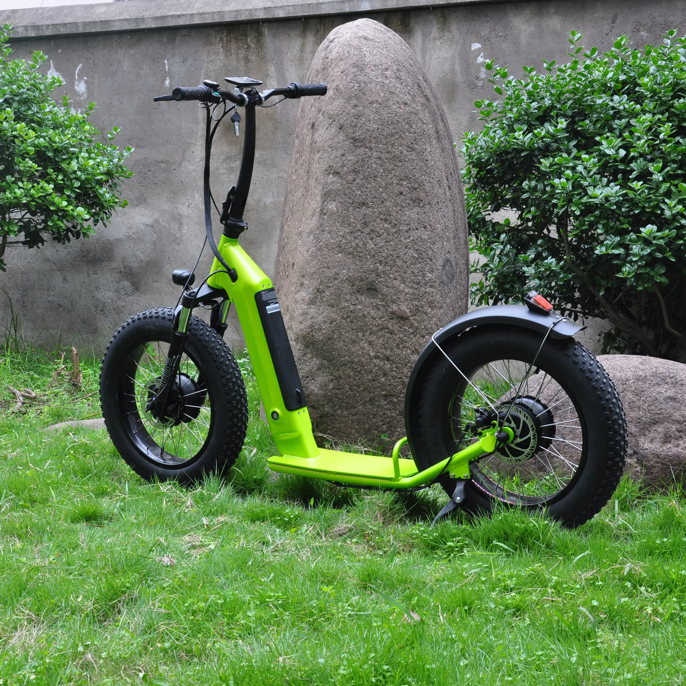 20 дюймов высокоскоростной толстый большой колесный Trottinette электрик внедорожный взрослый двухмоторный электронный скутер водонепроницаемый HYD Электрический