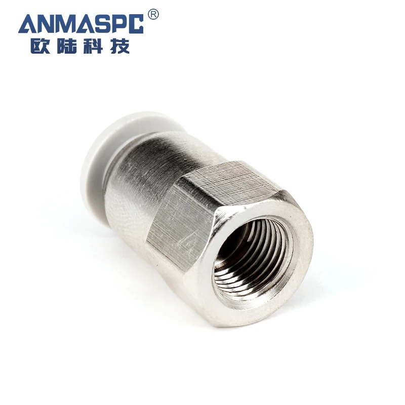 Producer Direct Supply BSP ANSI Hydroponic Brass Copper Metal Cable Parts Plug Coupling Pneumatic Hose Tube Connector Fittings