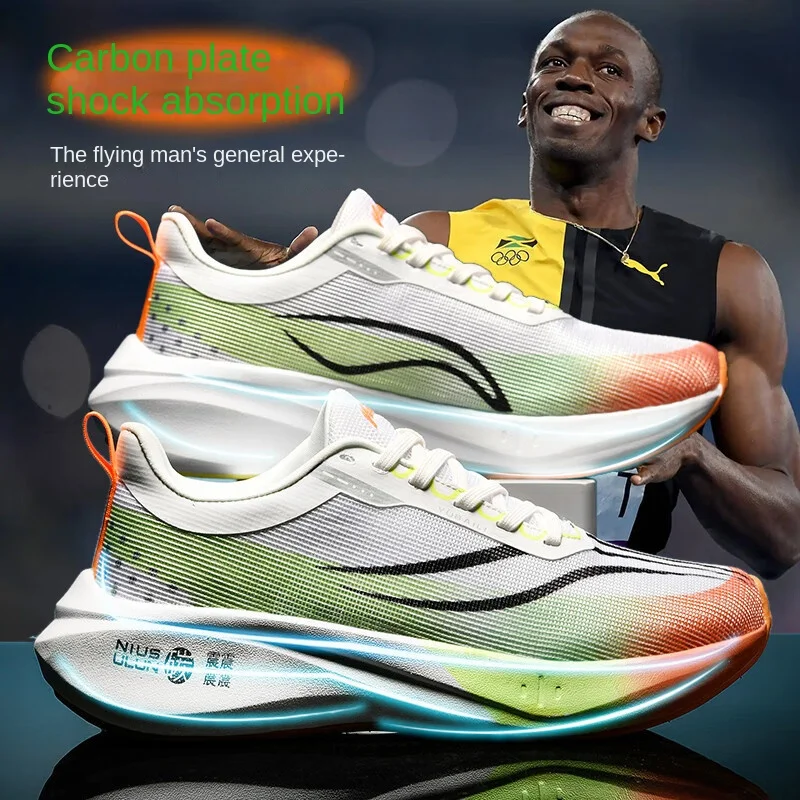 Red Rabbit 6pro Ultra Light Running Shoes for Men Women Full Palm Carbon Plate & EVA Insole Shock Absorbing Walking Style Summer