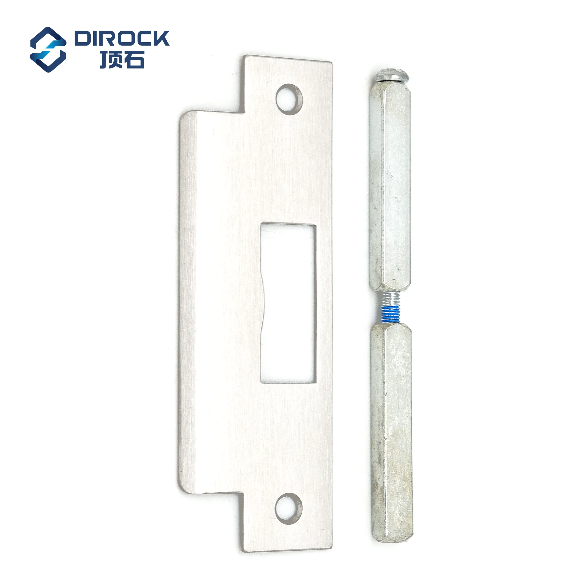Dirock SS304 classroom mortise lock for school/building/airport/hospital/supermarket/mall with DIN cylinder hole 55mm backset