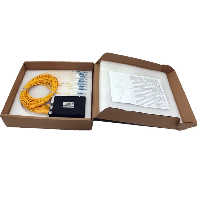  Оптоволоконное оборудование 8ch оптический модуль cwdm dwdm mux demux