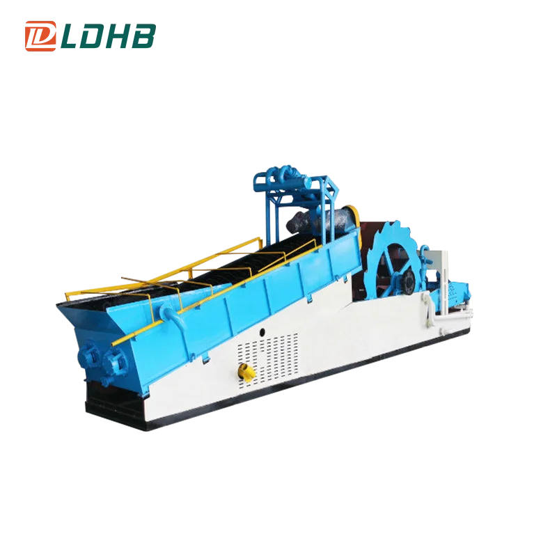 Wheel Bucket Sand Washer Mini Small Sand Washing Machine for Sand Making Line