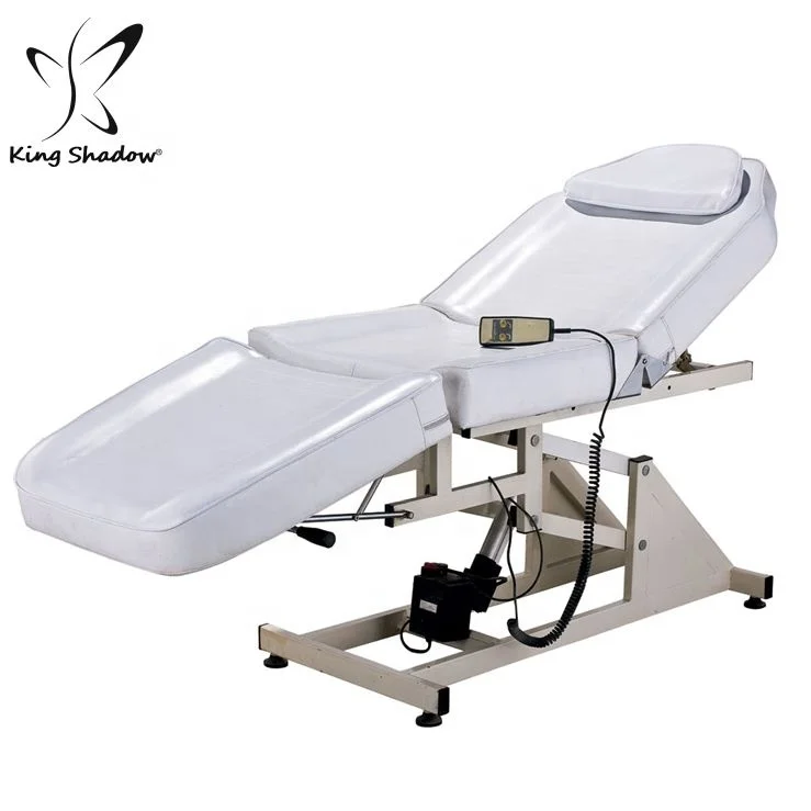Kingshadow Wholesale Adjustable Hydraulic Electric Facial Massage Bed for Beauty Salons Commercial Use