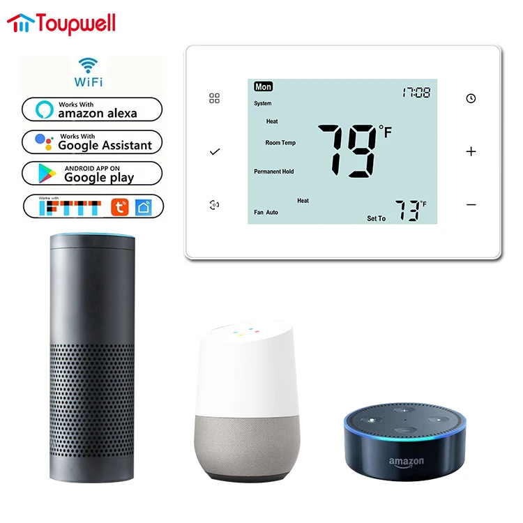 TOUPWELL/OEM wifi smart thermostat temperature controller luxury shower system for home