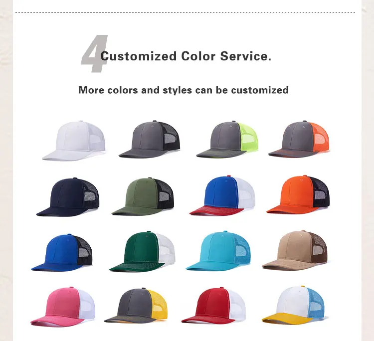 Customized sublimation logo at low price Custom 5 panel hats mesh kids children hat foam trucker cap