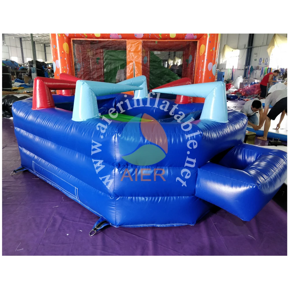 Hot inflatable air hockey games/Air soccer inflatable table football /adult kid team building game