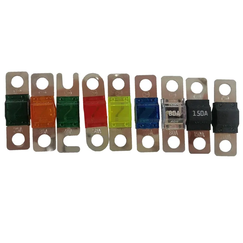 Automobile fuse bolt Battery battery fuse 20A 30A 40A 50A 60A 80A 100A 150A 200A  fuse