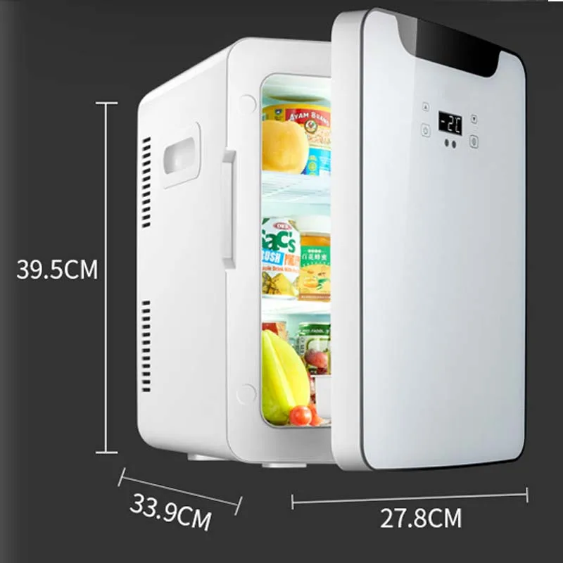 12-20L Portable Mini Home Cosmetic Makeup & Beauty Store Refrirator Custom Semiconductor System for Car Camping 12V Volta