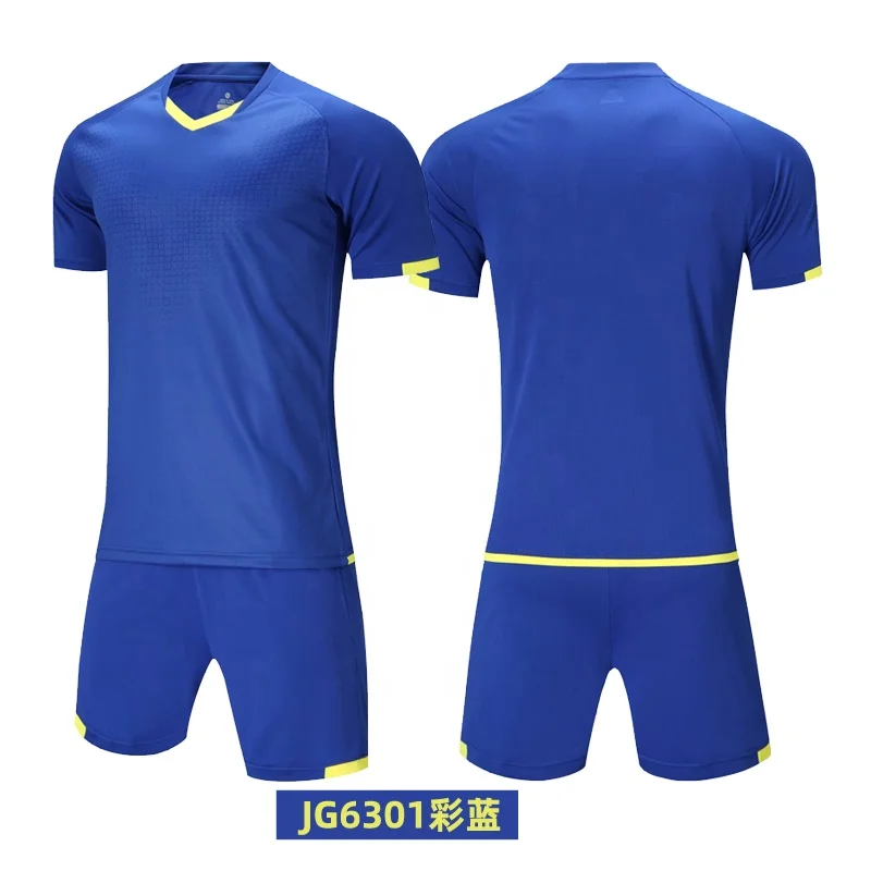 
Wholesale Breathable soccer wear High quality soccer Jersey Set soccer jersey football shirt 