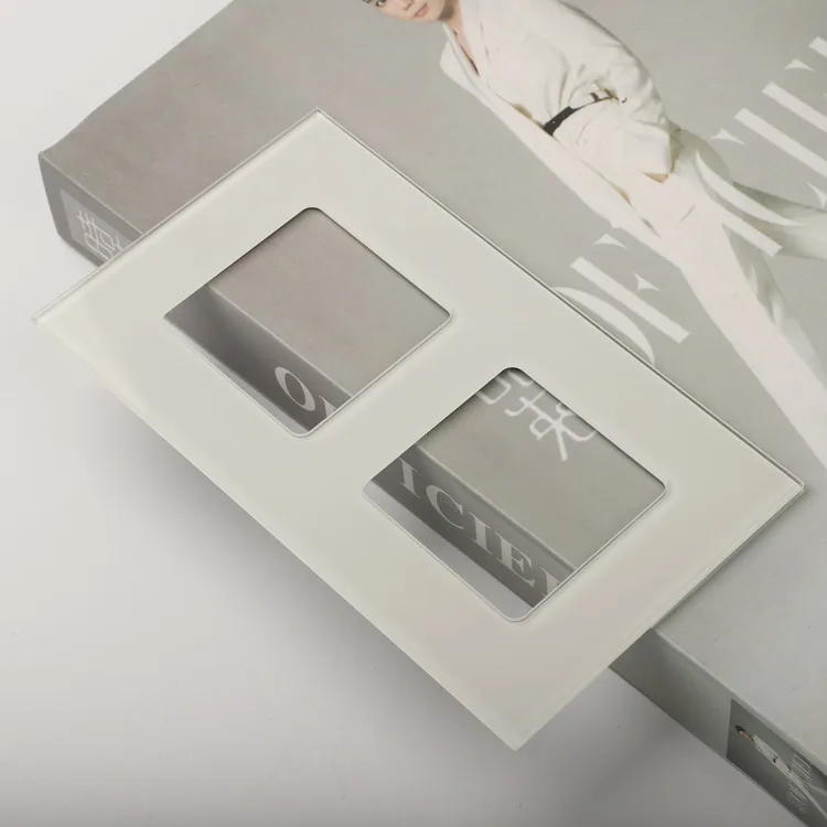 manufacture decoration custom smart home tempered glass switch