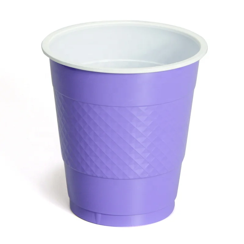 
355ml Double Wall Disposable Plastic Cup Christmas Party Cup 