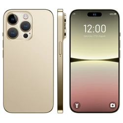 i14 pro max  Factory original mobile phone 16GB+1TB  Android 13.0  5G smartphone Dual card Unlocked Durable battery