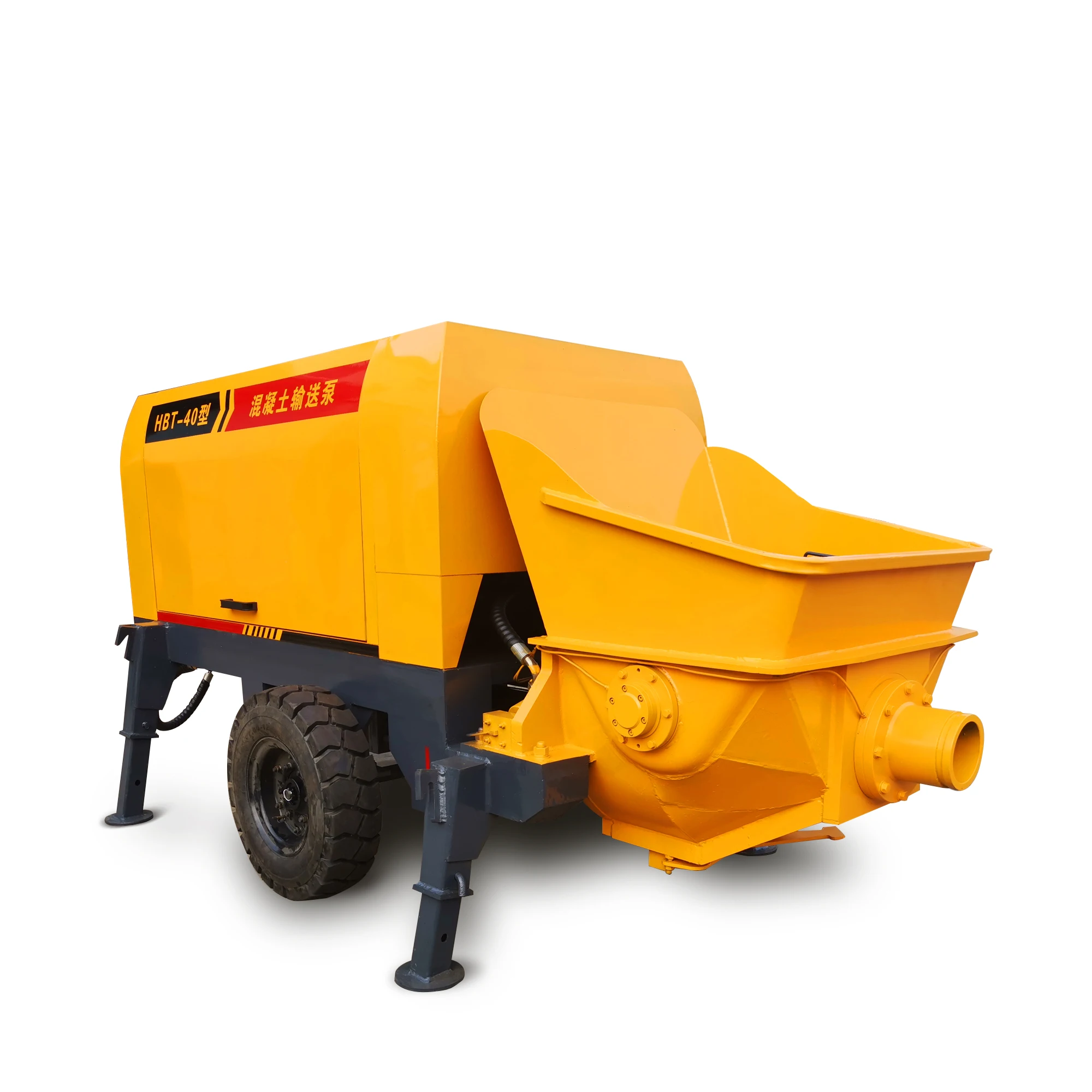 
Mini Portable Diesel Concrete Conveying Pump for Delivery Pump Top Sales Stationary Pumpcrete / Portable Concrete Pumps 