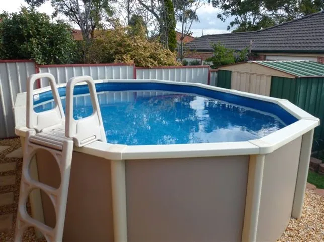 Durable Above ground under ground Galvanized steel swimming pool frame pool