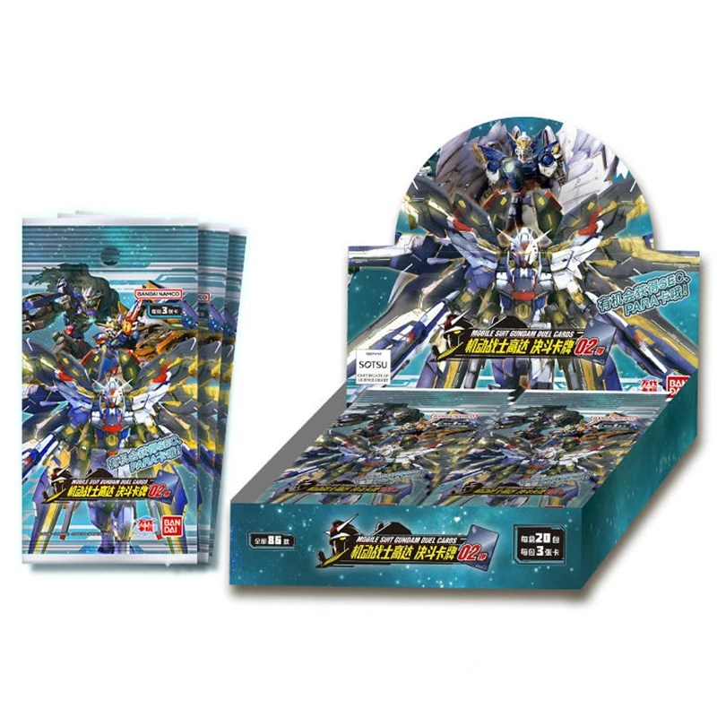 Wholesale Bandai Mobile Suit GundamDuel Cards 02 Play-Ready Card Cartridgesin Boxed Format